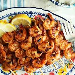 shrimp skewers