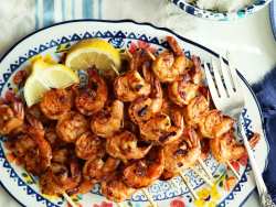 shrimp skewers