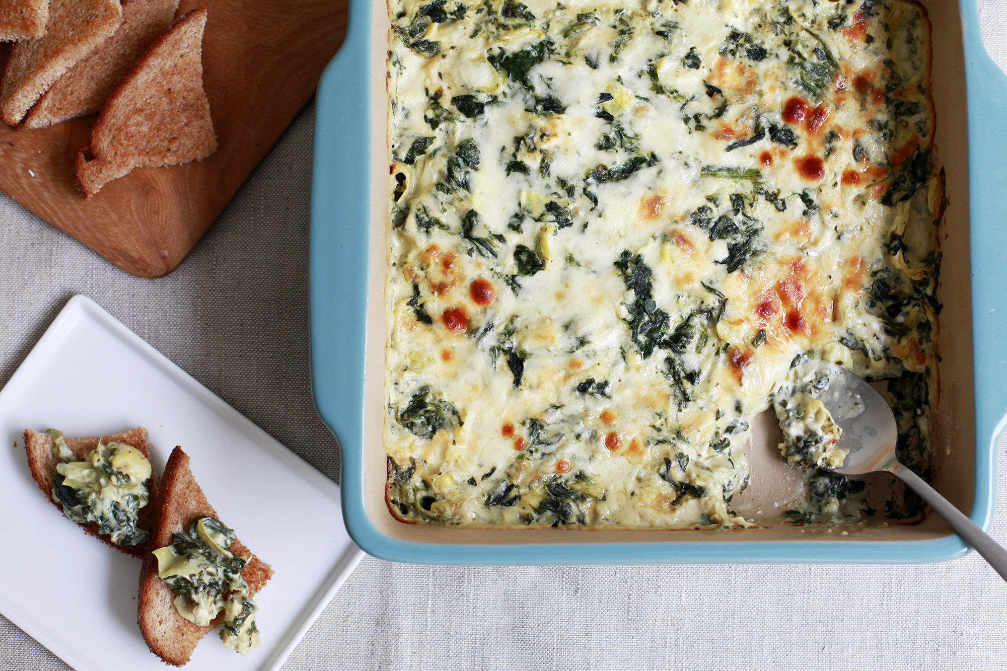 spinach artichoke dip