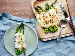 SCALLOPED ASPARAGUS