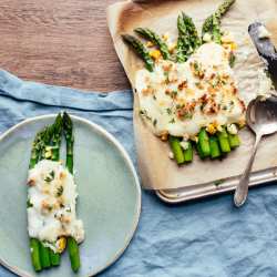 SCALLOPED ASPARAGUS