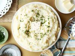 Garlic Parmesan Mashed Potatoes